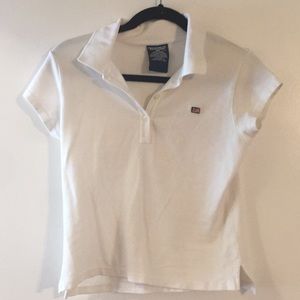 Polo jeans co Ralph Lauren white polo size M